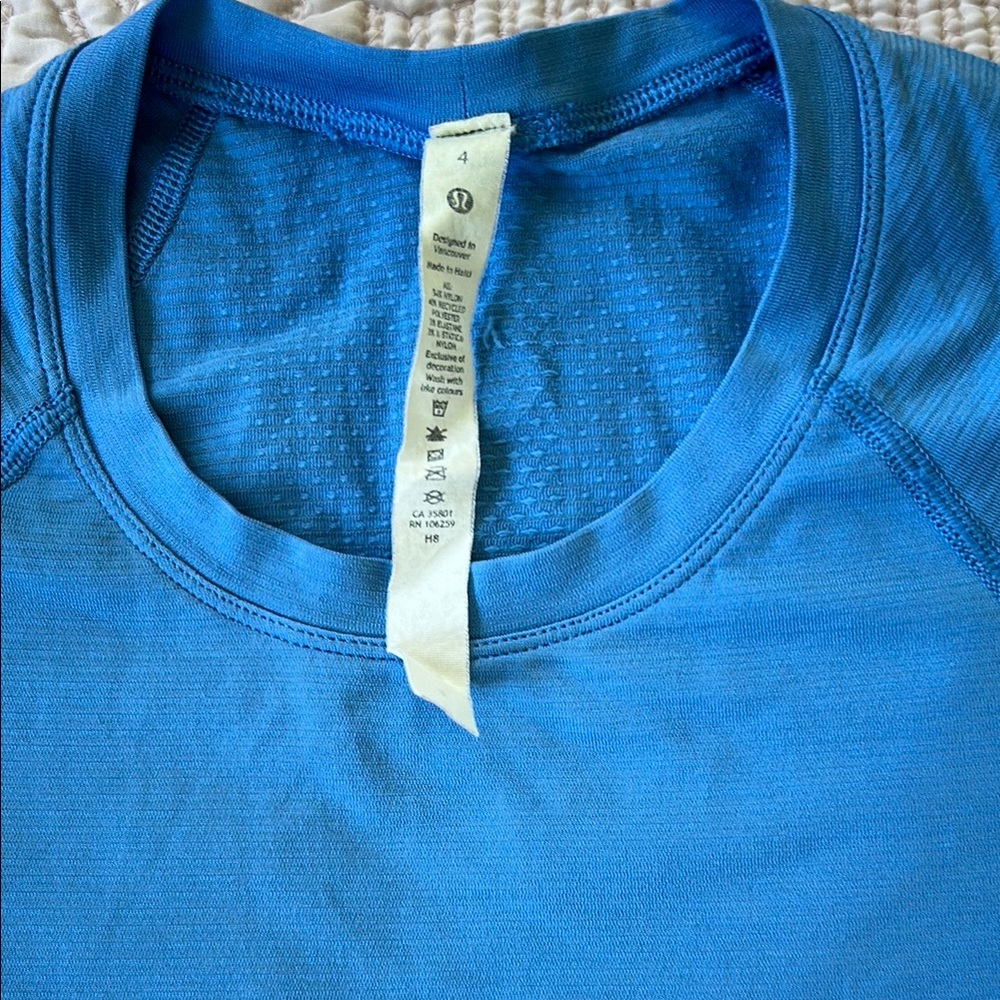 Lululemon Athletica Swiftly size 4